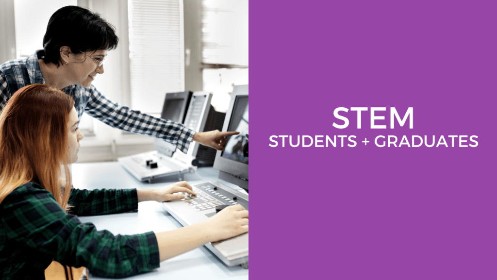 stem students and graduates