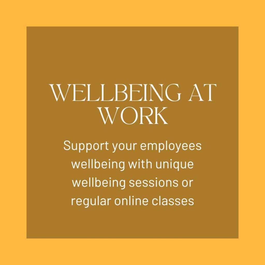 wellbeing at work